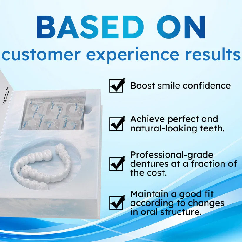 Official Store | mdocwebine™ Moldable Dentures🧑🏽‍⚕️Obtain American Dental Association (ADA) Certification ✅