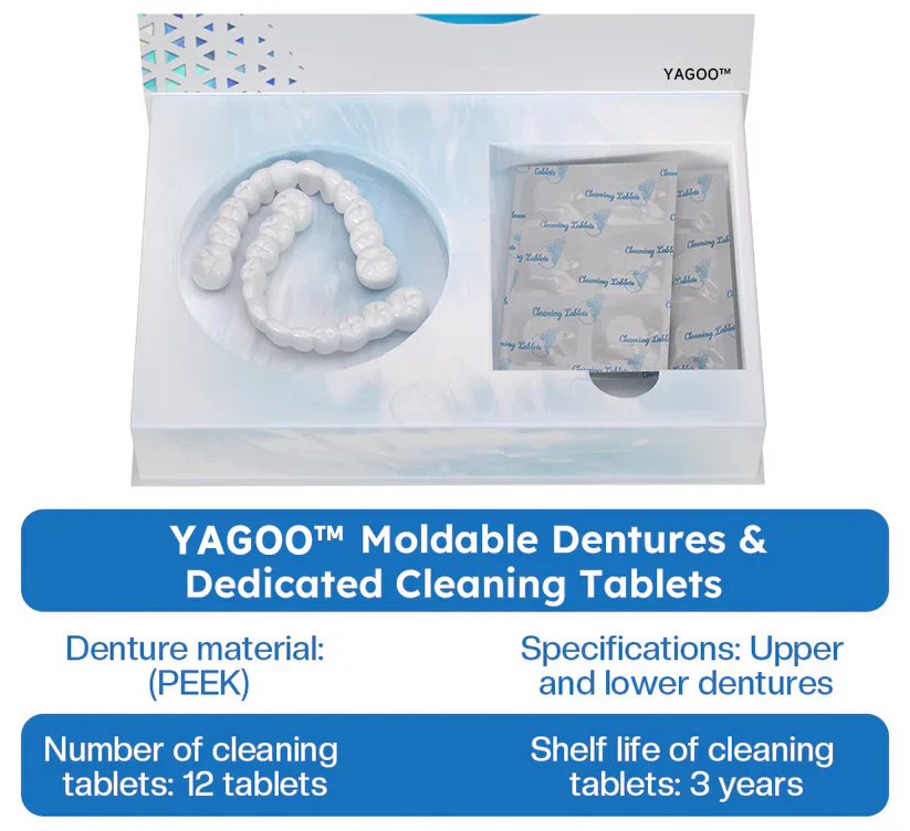 Official Store | mdocwebine™ Moldable Dentures🧑🏽‍⚕️Obtain American Dental Association (ADA) Certification ✅