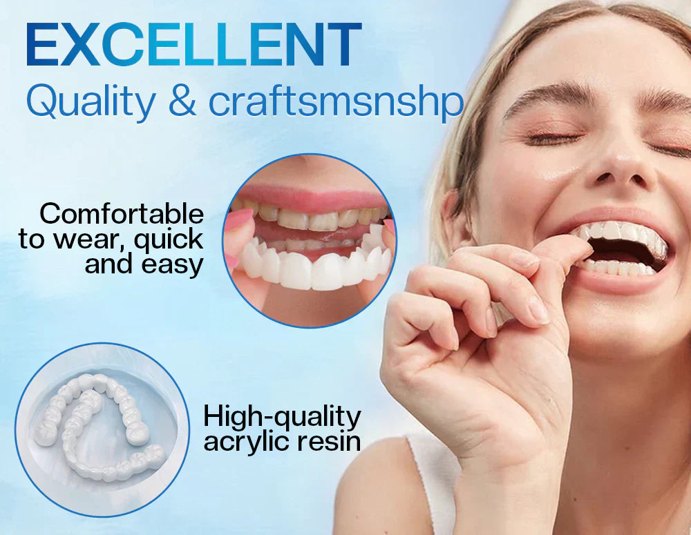 Official Store | mdocwebine™ Moldable Dentures🧑🏽‍⚕️Obtain American Dental Association (ADA) Certification ✅